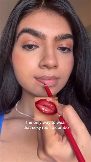 Sweta Parija on Instagram: "Lip combo for only 400 so comment for links! . . . . . . . . . . . . . . . . . . . [ juicy lip combo , red lip combo , glossy lip combo , ombre lip combo , brown skin makeup , pink lip combo , recreate , lip oil , ph lip oil , pigmented lip combo , must try , juicy , sexy lips , recommended , recreating , pinteresty , aesthetic , girlie , lip combos , glossy lips , on brown skin , fuller lips , affordable , viral , soft makeup , beautiful ] #lipcombotutorial #redlipco