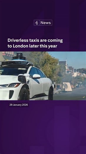 A US company has announced it will make its driverless private hire vehicles available in London from the end of this year. Waymo, whose vehicles have been used for more than 10 million paid rides in the US, said its cars will “navigate London’s unique streets and understand its complex layouts and traffic patterns”. Waymo said its cars are involved in five times fewer injury-causing crashes compared to those with human drivers. #Waymo #DriverlessCars #London #C4News #Channel4News | Channel 4 Ne