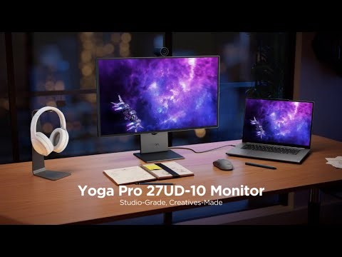 Lenovo Yoga Pro 27UD-10 Monitor Product Tour