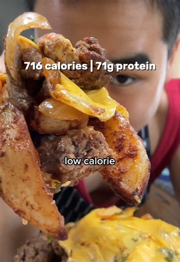 Loaded Cheese Fries Recipe — Low-Calorie High-Protein (1 Serving)