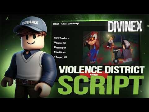 Violence District Script *NO KEY* - Auto Parry, Gate TP, No Cooldown, SkillCheck & More!