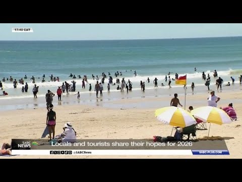 Gqeberha locals and tourists share hopes for 2026