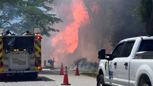 2 homes 'significantly damaged' in Matthews gas line explosion, officials say
