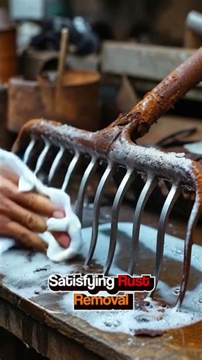 Satisfying Rust Removal on a Brake Disc Rotor | Extreme Rust Cleaning