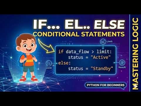 How Programs Make Decisions: Alex’s Guide to Python if-else!