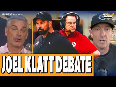 Joel Klatt DEBATE: Ohio State-Indiana + Brock Purdy | Colin Cowherd: THE HERD College Football