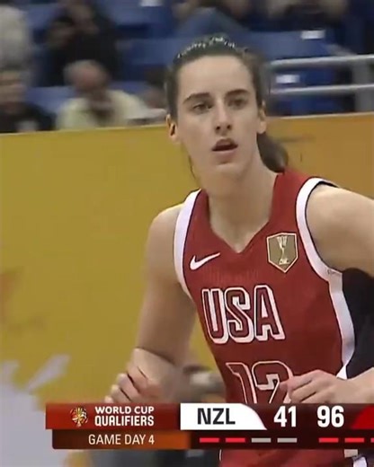 🚨 Caitlin Clark Highlights in win | World Cup USA WNBA Women's Basketball #shorts Indiana Fever