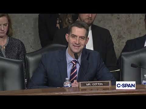 Sen. Cotton Asks Generals About Illegal Orders