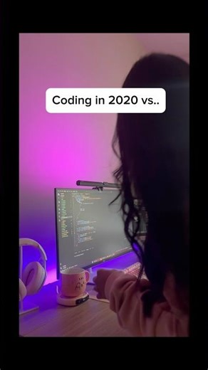 Coding in 2020 vs….