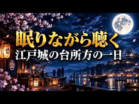 【睡眠用】江戸時代、城の台所方はどんな一日を過ごしたのか（３時間）