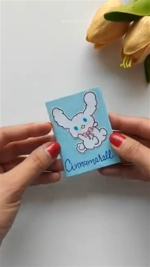Easy mini notebook craft for kids to make at home