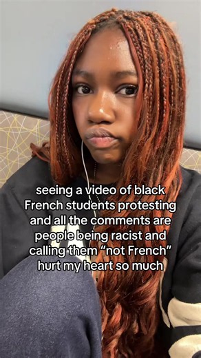 I knew France was pretty racist but really? #racism #blackinfrance #blm #frenchstudent #frenchprotests