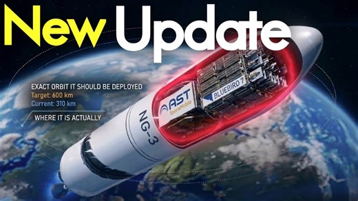Blue Origin says something weird happened to $23 million satellite launched on New Glenn NG3 mission
