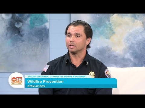 Arizona Department of Forestry and Fire Management has wildfire prevention tips