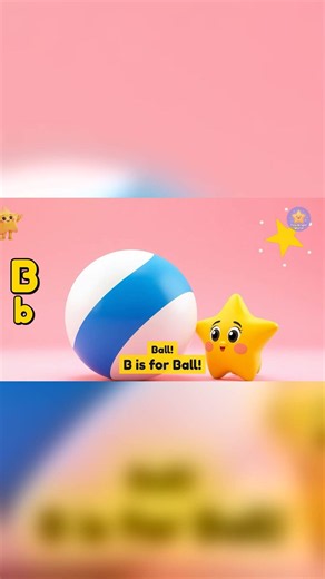 Letter B Phonics Song 🌟 B is for Ball, Bear, Boat | Learn ABC | Tiny Bright World
