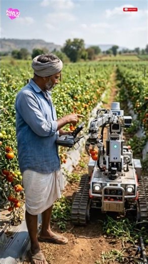 AI Robot Farming Machine in India 😱 Future Farming Technology//भारत में AI खेती 😲