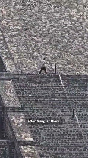New video obtained by CNN shows tourists fleeing during Teotihuacán shooting