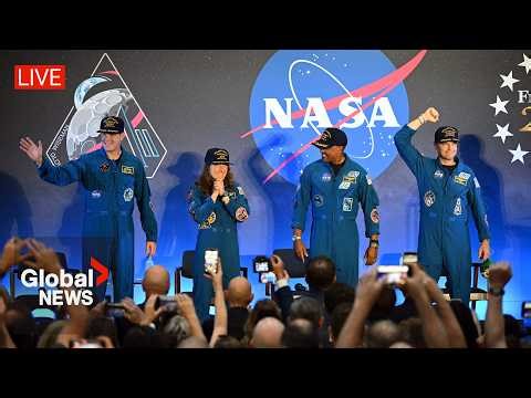 Artemis II crew holds press conference after historic 10-day NASA lunar mission | FULL