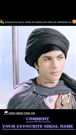kale chor ko pyar hai ek shehzadi se 🥰ll Aladdin ll Sony Sab ll #alaaddin #tvshow #short