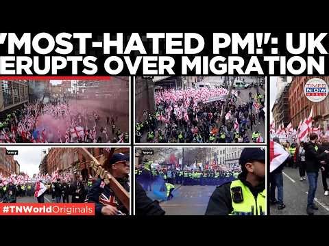WATCH: Police Scramble In Manchester As Migration Protest Turns Violent | US-Iran War