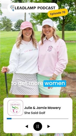 She Said Golf Is Getting More Women on the Golf Course ⛳️🏌️‍♀️