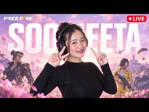 🔴 Free Fire LIVE with Sooneeta | Rank Push & Intense Gameplay ❤️ #freefire #live #sooneeta