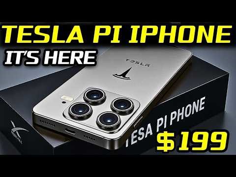 Tesla Pi Phone 2026 $199 + 7-year battery + Starlink direct—iPhone killer or just a leak