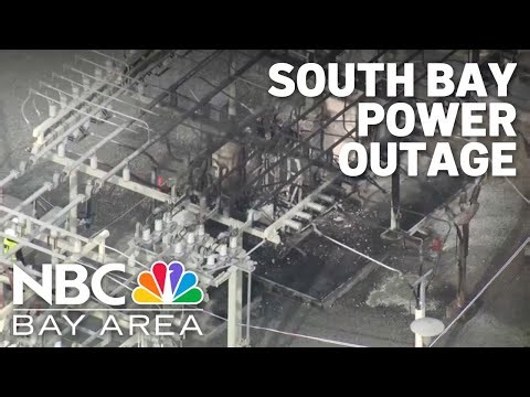 PG&E substation fire leads to South Bay power outage