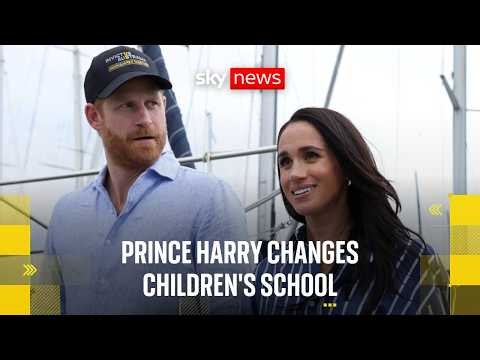 Prince Harry and Meghan move children to different school after 'security concerns'