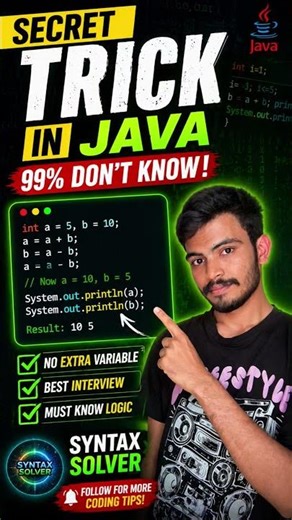 99% Don’t Know This Java Trick 🤯