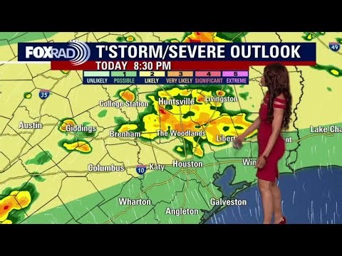 Houston weather: Rain chances through Friday