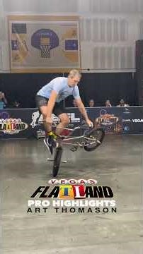 Art Thomason, Pro run in Las Vegas #bmx #bmxstyle #bmxclip #bmxflatland #freestyle
