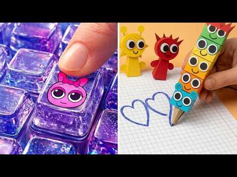 OMG! 😱 Pinki’s Tiny Surprise Box! 💖 Mini DIYs You Must See