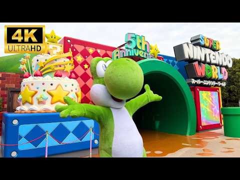 What’s New at Super Nintendo World’s 5th Anniversary? 🍄 USJ Japan