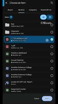 Google Classroom e Assignment PDF/Doc kivabe joma diben | Step by Step Tutorial (Bangla) |CSEcore