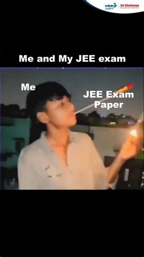 Me & My JEE Exam 😂 | Every JEE Aspirant Can Relate | #memes #shorts