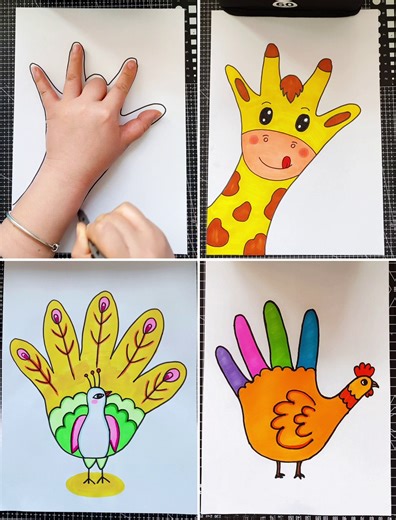 Simple Animal Drawing Tutorial for Kids | Kidpid