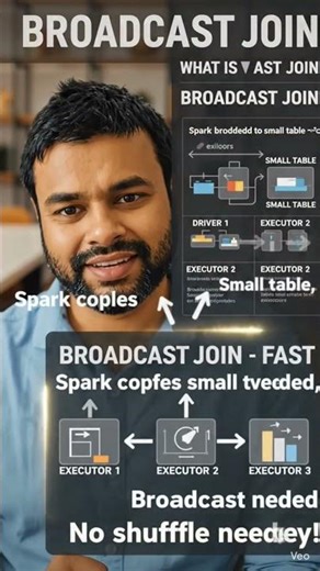 Broadcast join in pyspark
