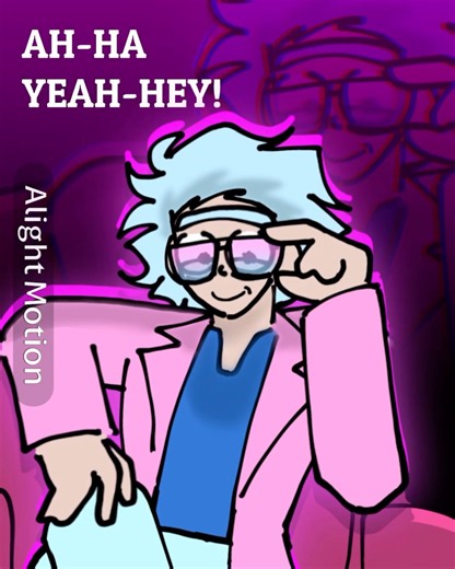 WANNA BE MY LOVER?//Miami Rick#rickandmorty #alightmotion