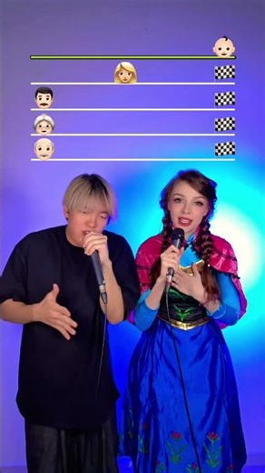 Snowman frozen anna elsa 5 voices challenge who won?
