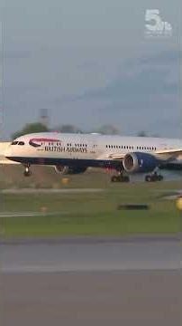 Inaugural British Airways flight from St. Louis to London