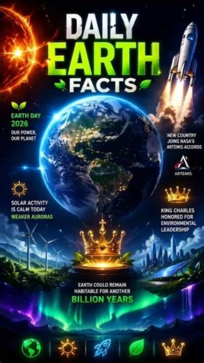 Daily Earth Facts #facts #newslive #today #todaynews