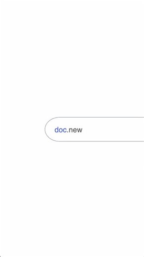 Create Google Docs, Sheets & Slides Instantly (doc.new Trick)