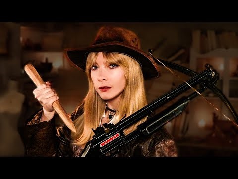 ASMR The Vampire Hunter 🏹 Cinematic Roleplay, Ear to Ear Whispers, Tuning Fork & Light Trigger Exam