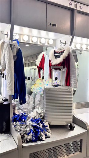 packed for the holidays 🌟 #DCCheerleaders | Aidan The Brand | Dallas Cowboys Cheerleaders