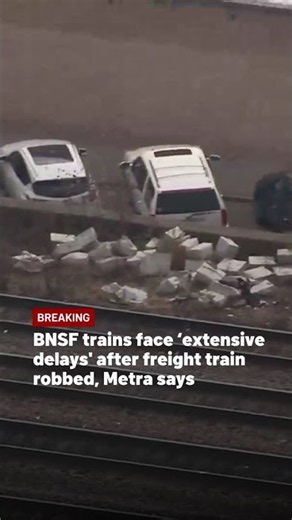 BNSF trains face ‘extensive delays' after freight train robbed, Metra says