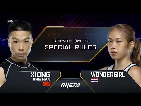 Small Gloves Boxing Xiaong vs Wondergirl