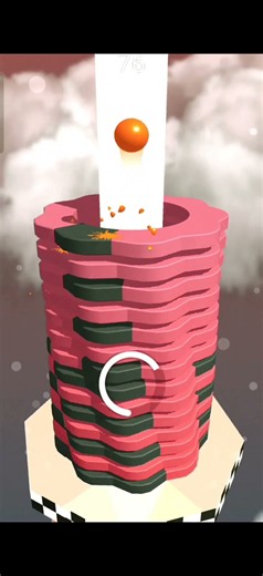 99% People Fail in Fire Mode! 🔥 Stack Ball Gameplay #shorts, #ytshorts #trendingshorts, #gaming