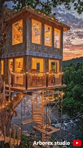 Tree House Building Amazing Tree House Construction Full Process