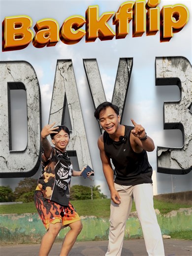 Bumabackflip si Conrad sa Semento!